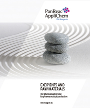 Excipients and raw materials